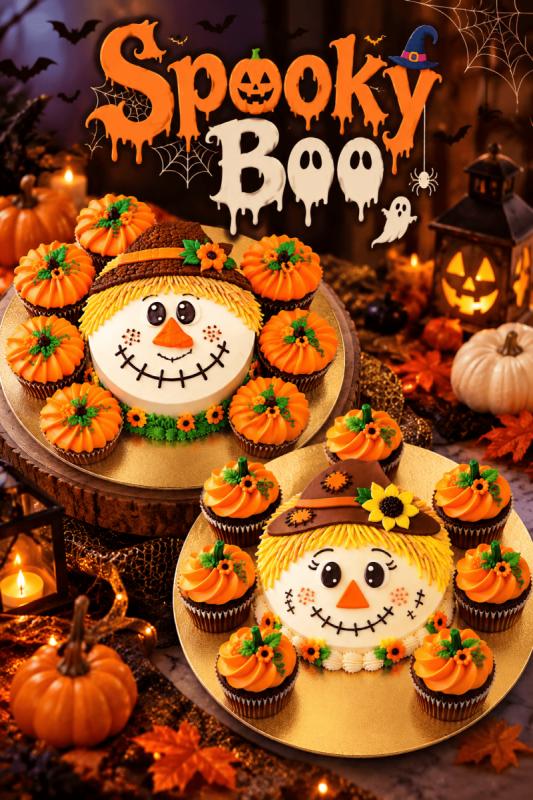 Spooky Boo! – Halloween Cake & Cupcake Collection